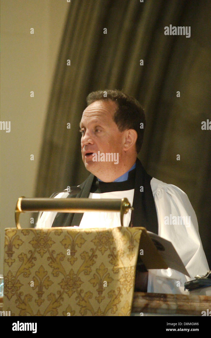 Armagh, Northern Ireland, UK. 31st May 2013. Rev. Canon Andy Lines ...