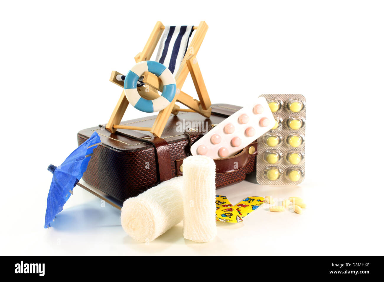 first aid kit Stock Photo