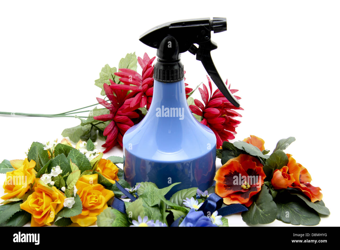 Spraying bottle Stock Photo