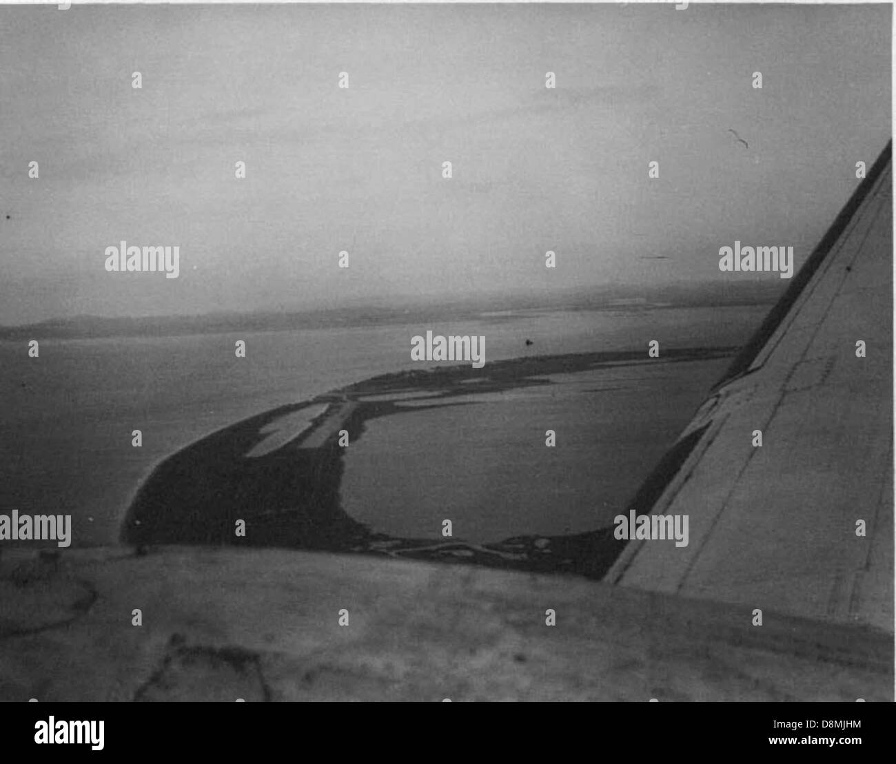 Aerial view of Kotzebue Stock Photo Alamy