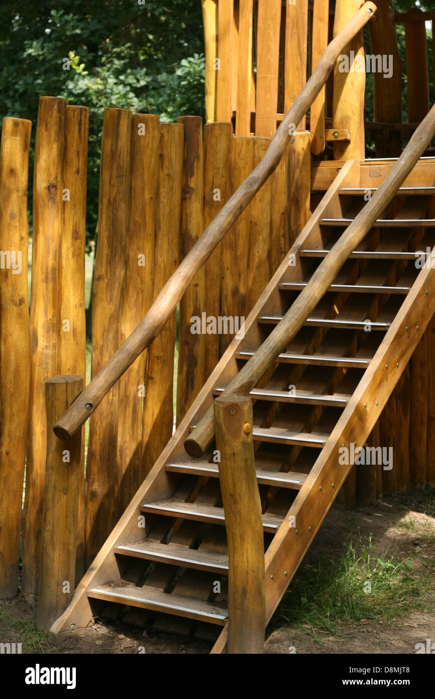 Wood on stairs hi-res stock photography and images - Alamy