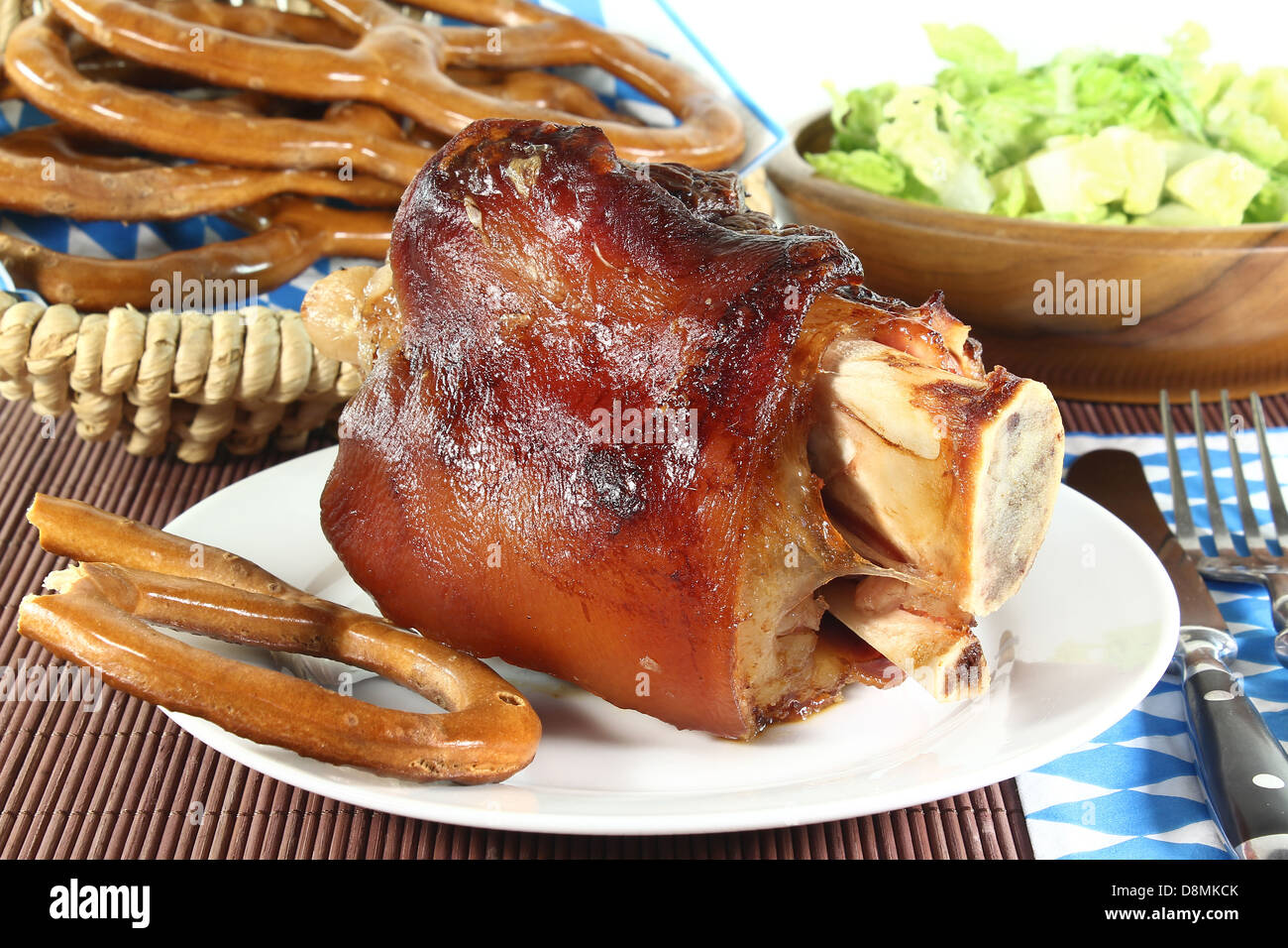 pork hock Stock Photo