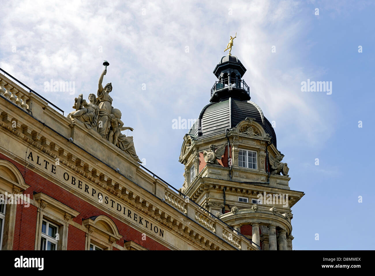 Old Oberpostdirektion, Stephansplatz, Hanseatic City of Hamburg