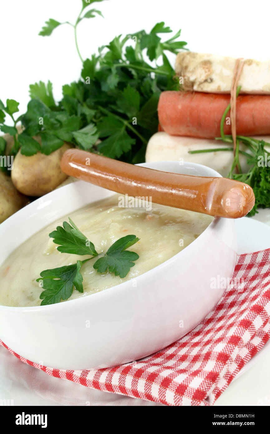 potato soup Stock Photo