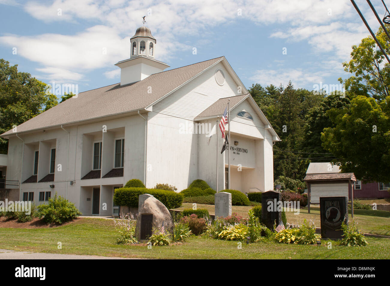 The small New England town of Erving, Massachusetts has Route 2 (Mohawk