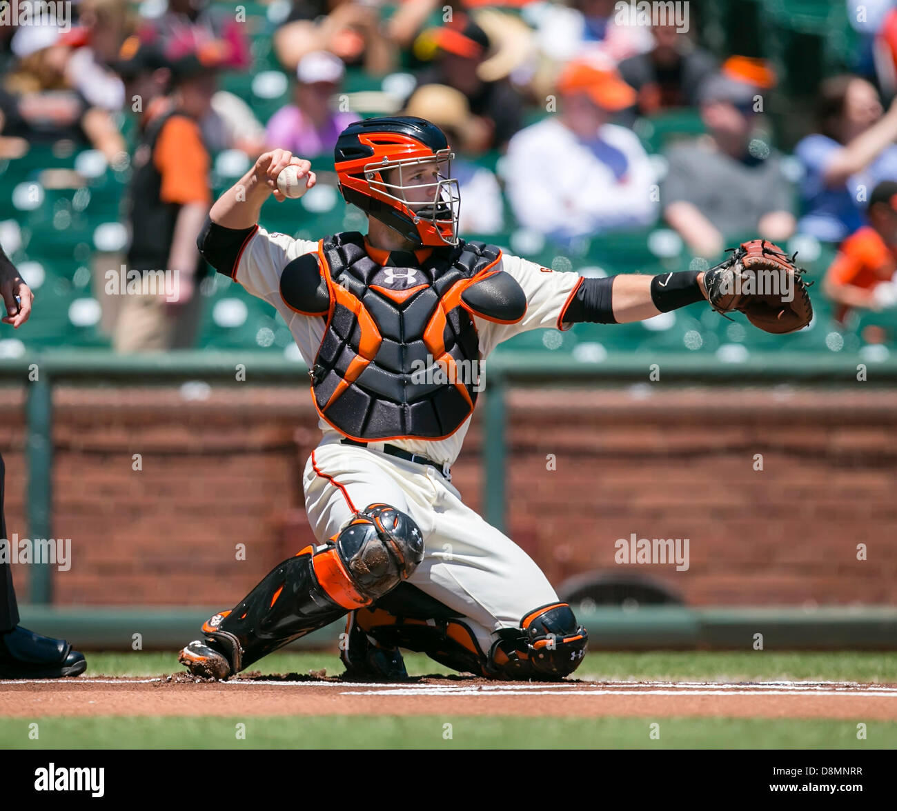 San Francisco, USA. 30th May 2013. San Francisco Giants catcher Buster ...