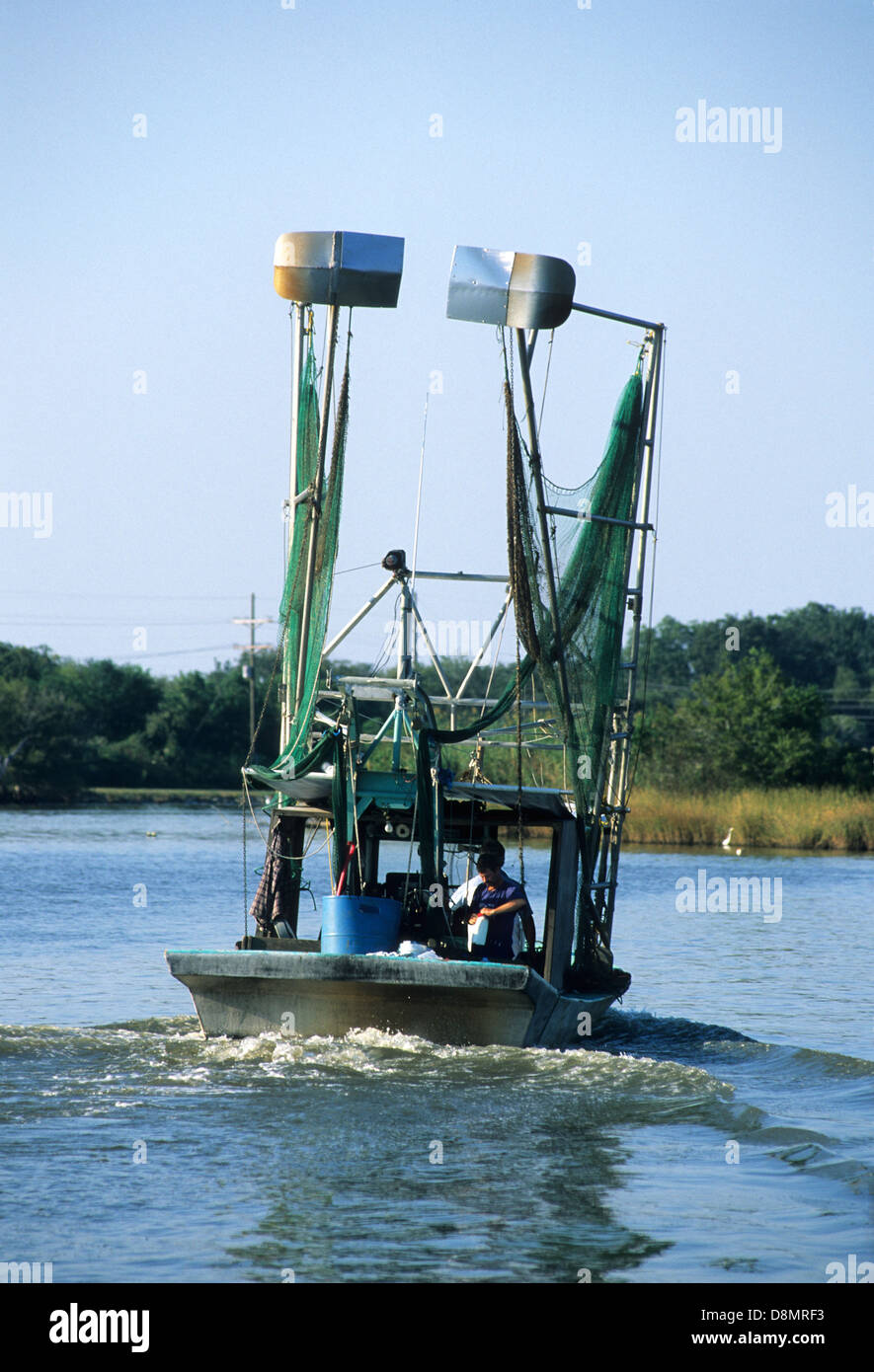 Louisiana seafood boat hi-res stock photography and images - Alamy