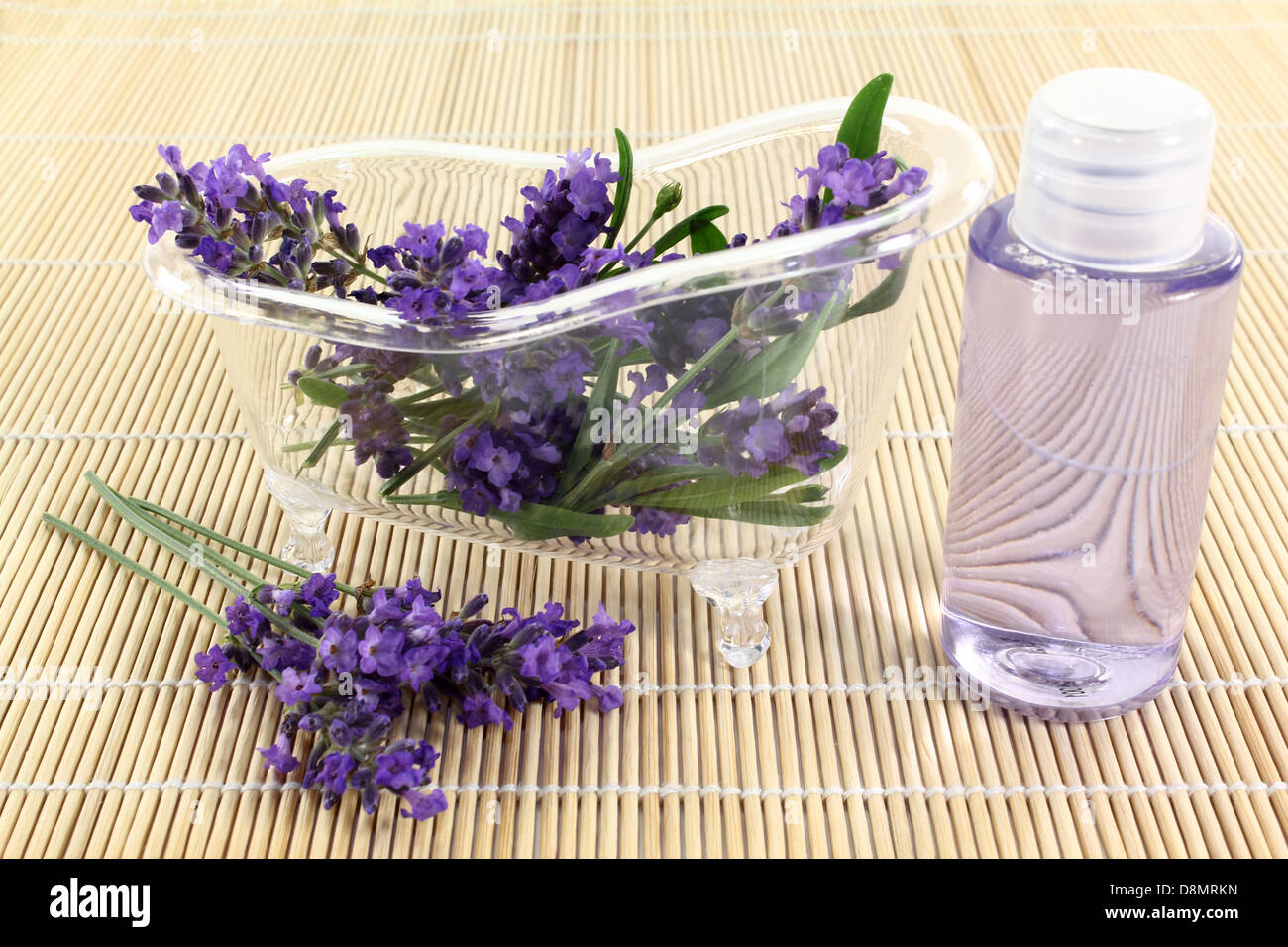 lavender bath Stock Photo Alamy