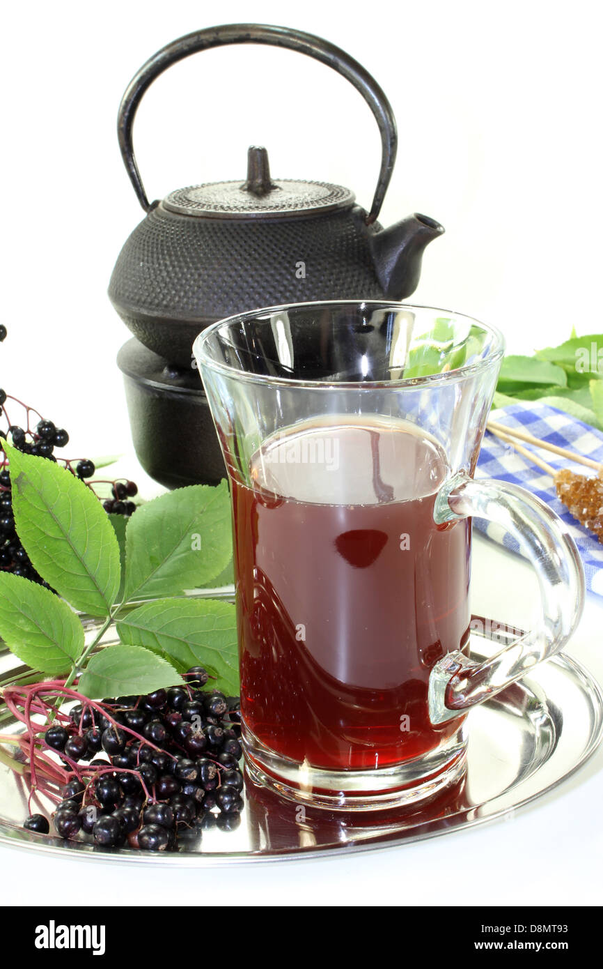 elderberry tea Stock Photo Alamy