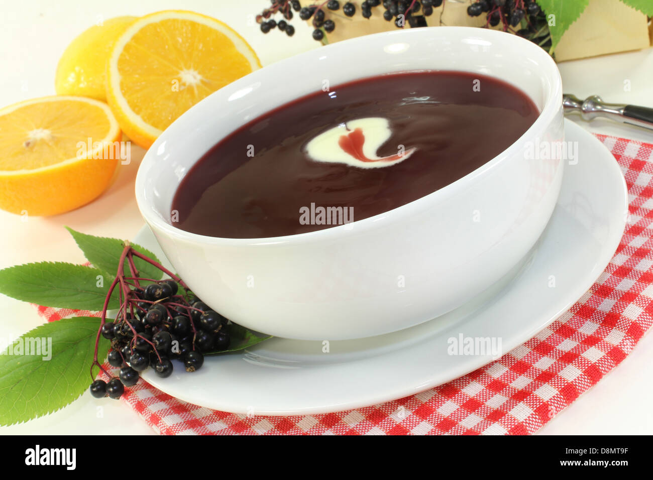 Holunderbeerensuppe hi-res stock photography and images - Alamy