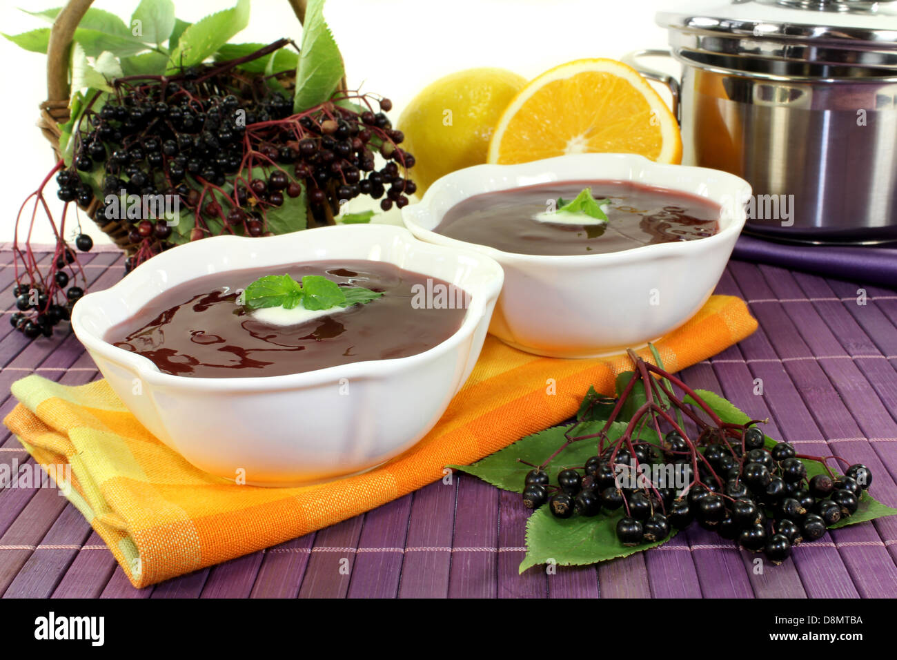 Holunderbeerensuppe High Resolution Stock Photography and Images - Alamy