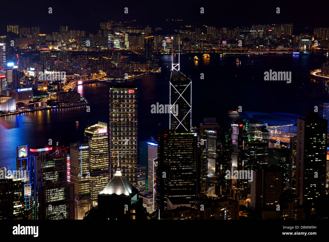 Harbor lights hong kong hi-res stock photography and images - Alamy