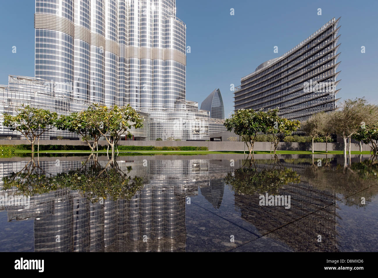 Armani Hotel and Burj Khalifa, Dubai, United Arab Emirates Stock Photo -  Alamy