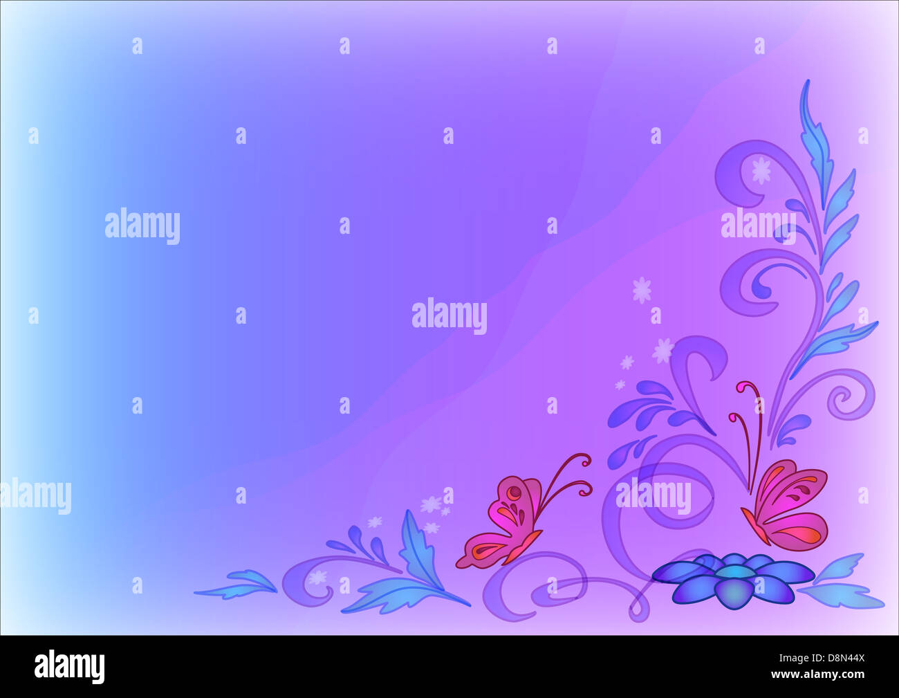 Abstract floral background Stock Photo - Alamy