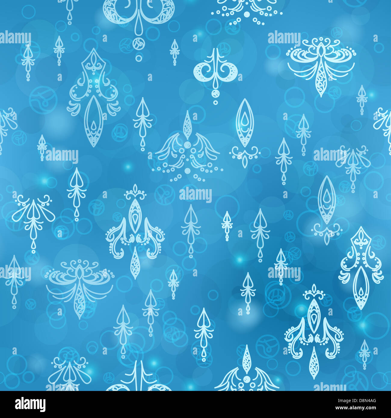 Abstract seamless floral background Stock Photo - Alamy