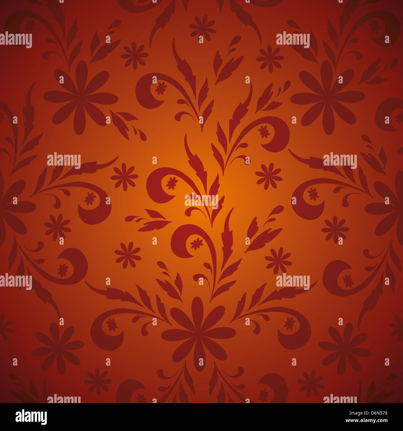 Seamless floral background Stock Photo - Alamy