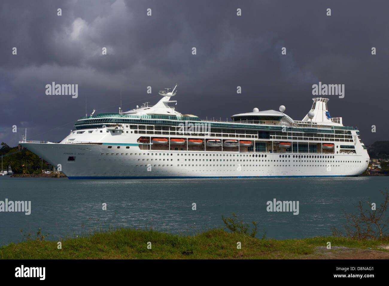 MS Vision of the Seas in the Caribbean Stock Photo Alamy