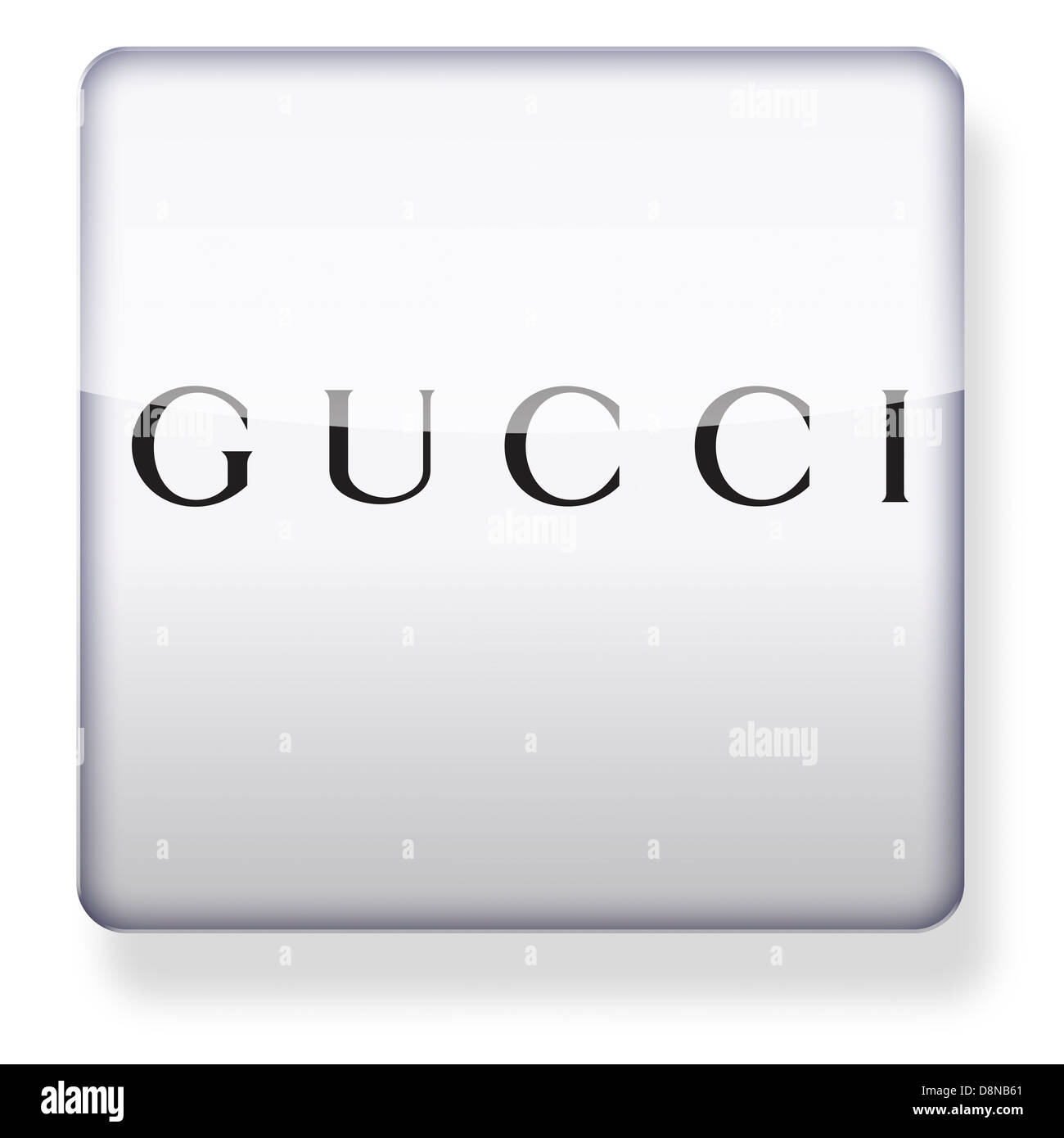 Gucci logo as an app icon. Clipping path included Stock Photo - Alamy