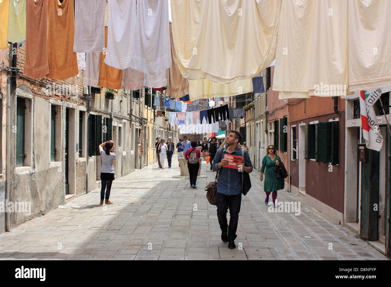 Venice, Italy. 1st June 2013. Opening day of the Venice Biennale. Stock Photo