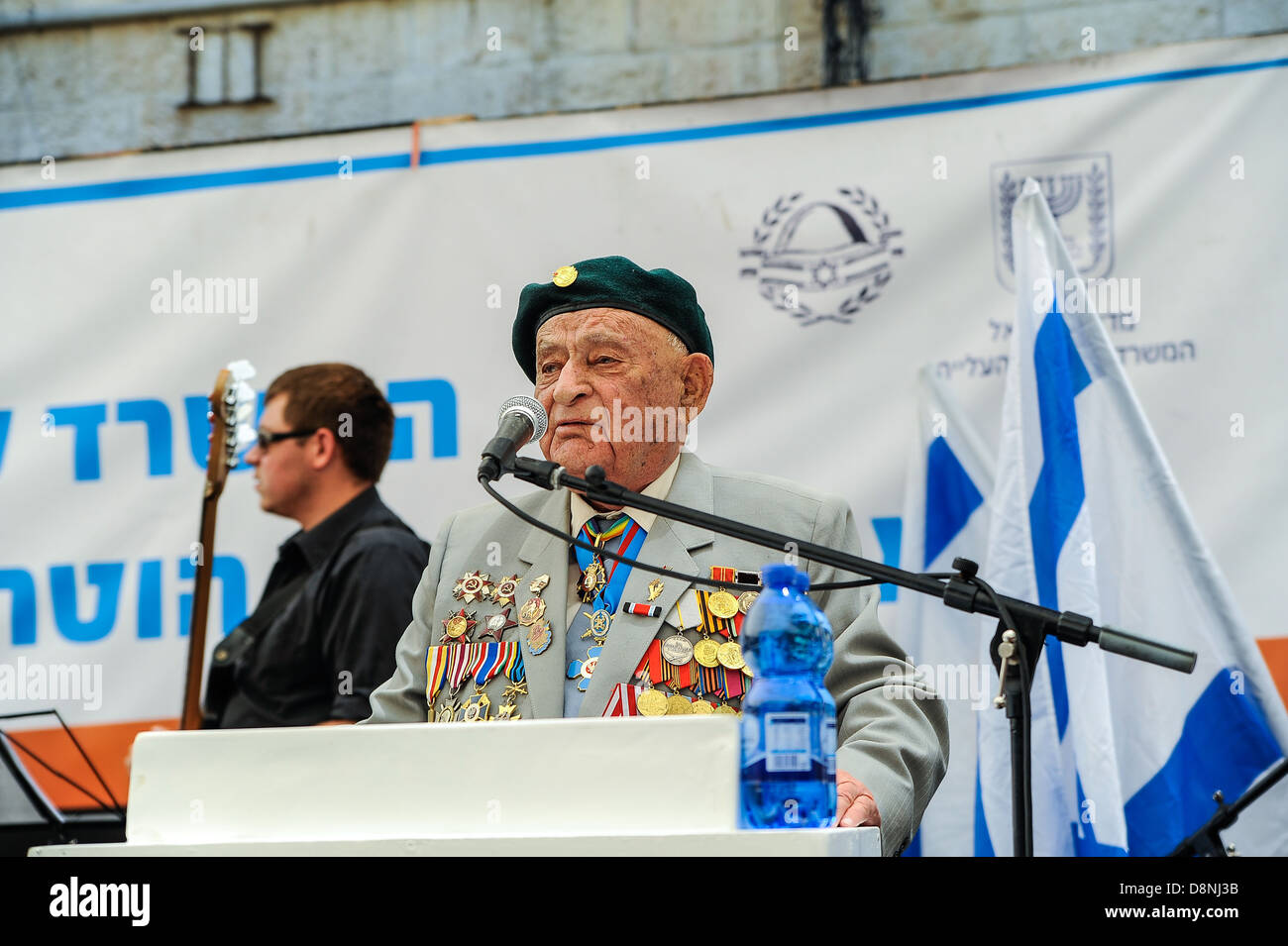 World War II Soviet veterans at celebration of 9th may, victory day in ...