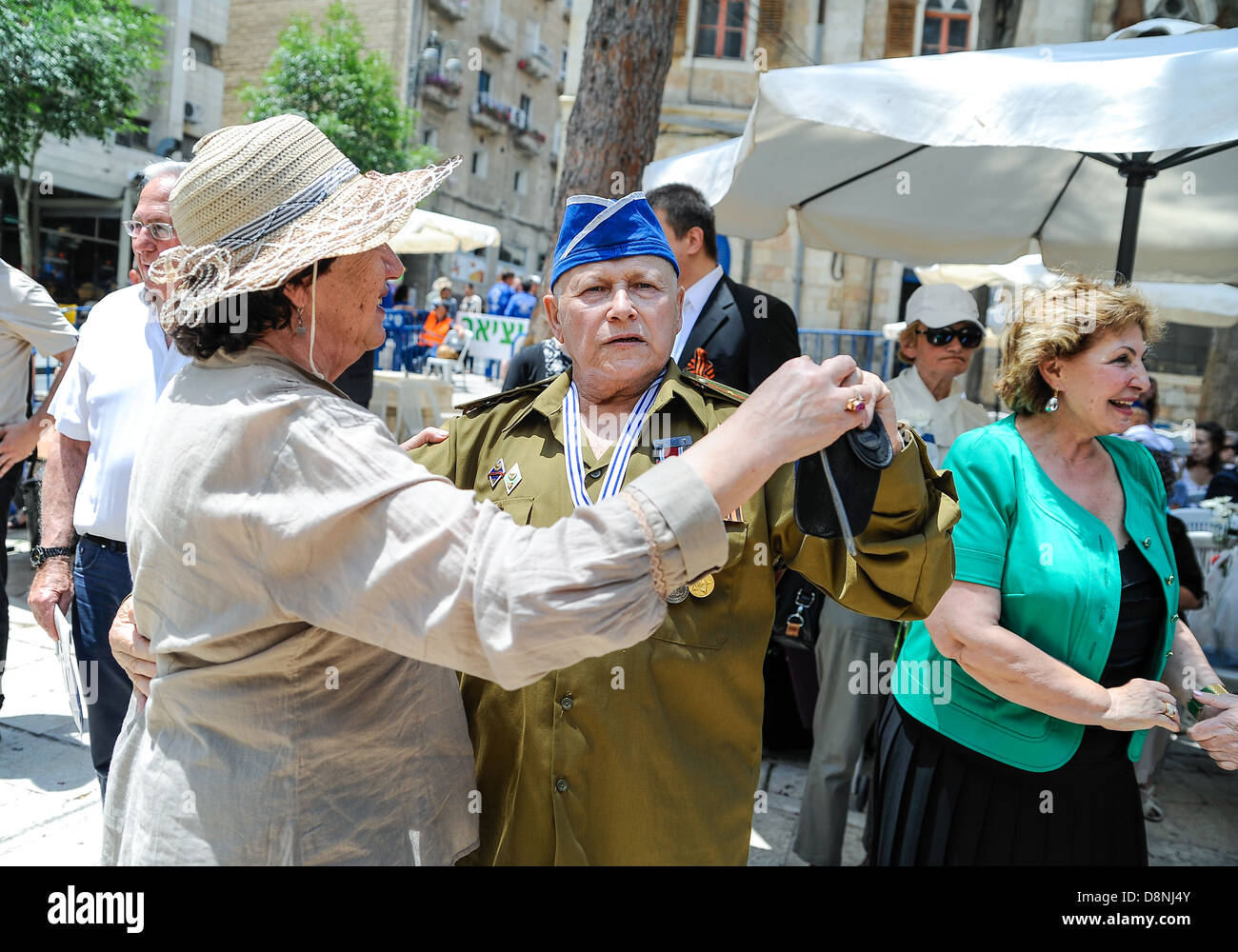 World War II Soviet veterans at celebration of 9th may, victory day in ...
