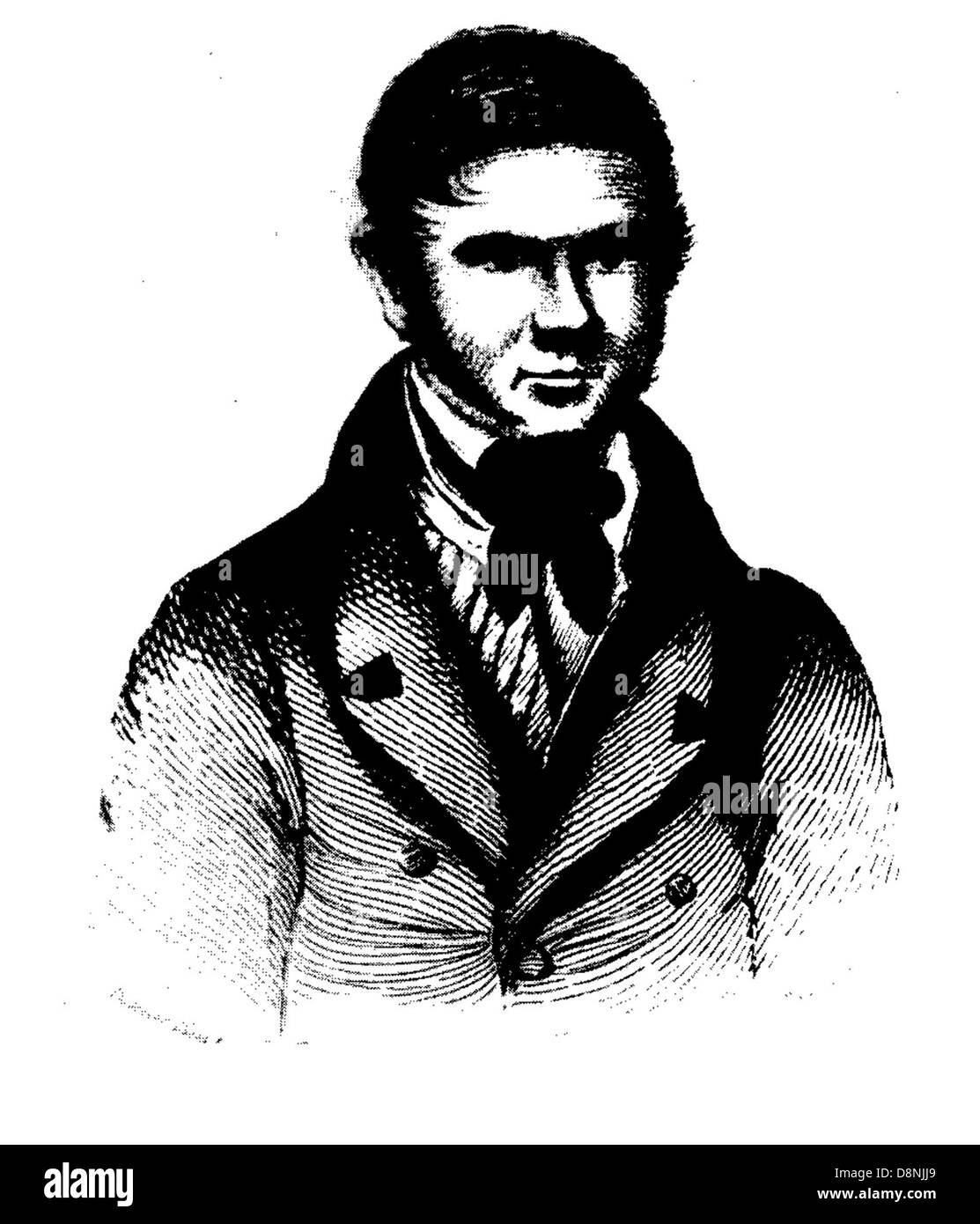 William Burke, Burke and Hare murderer Stock Photo