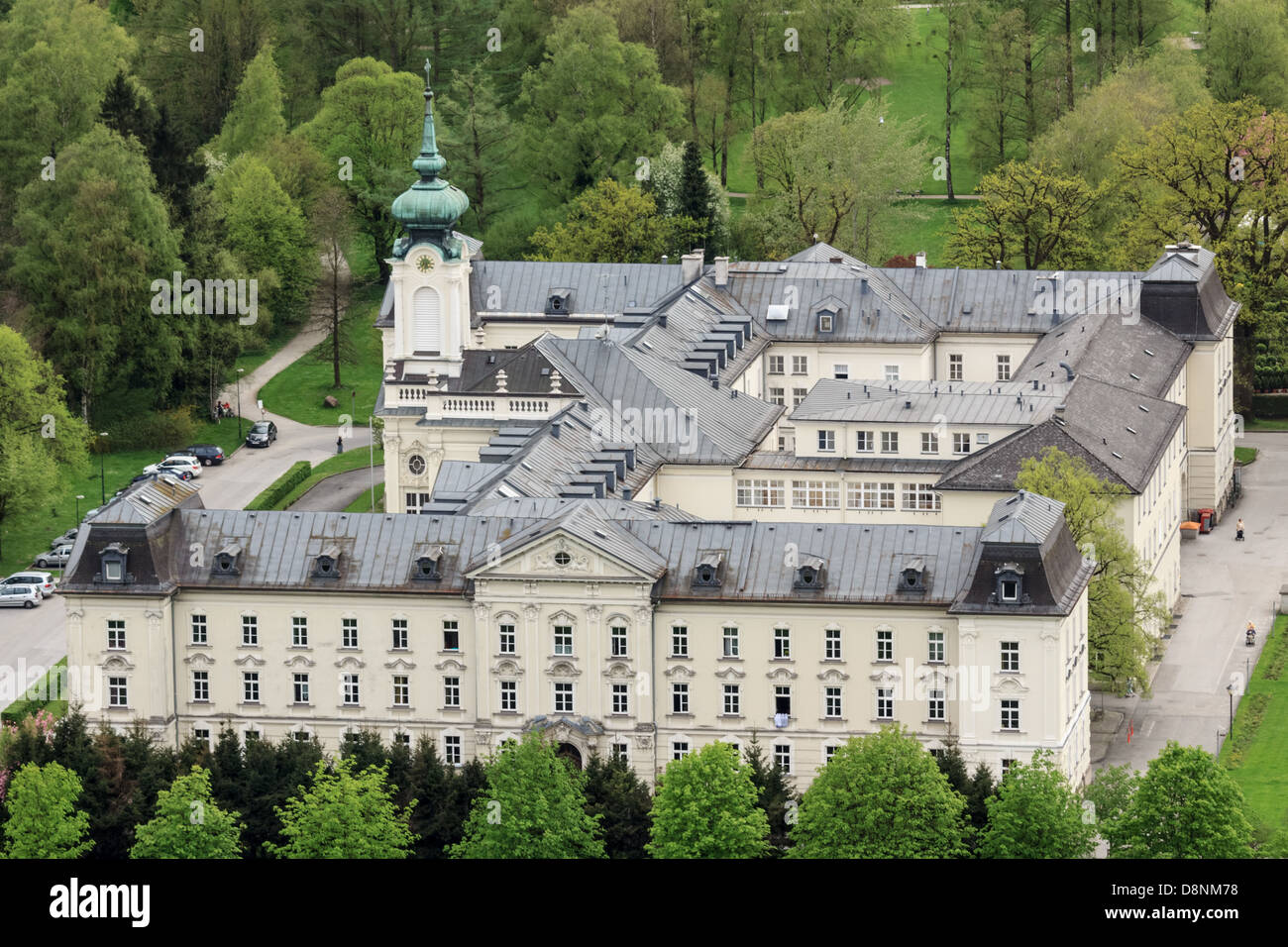 An old retirement home in the south of Salzburg Stock Photo