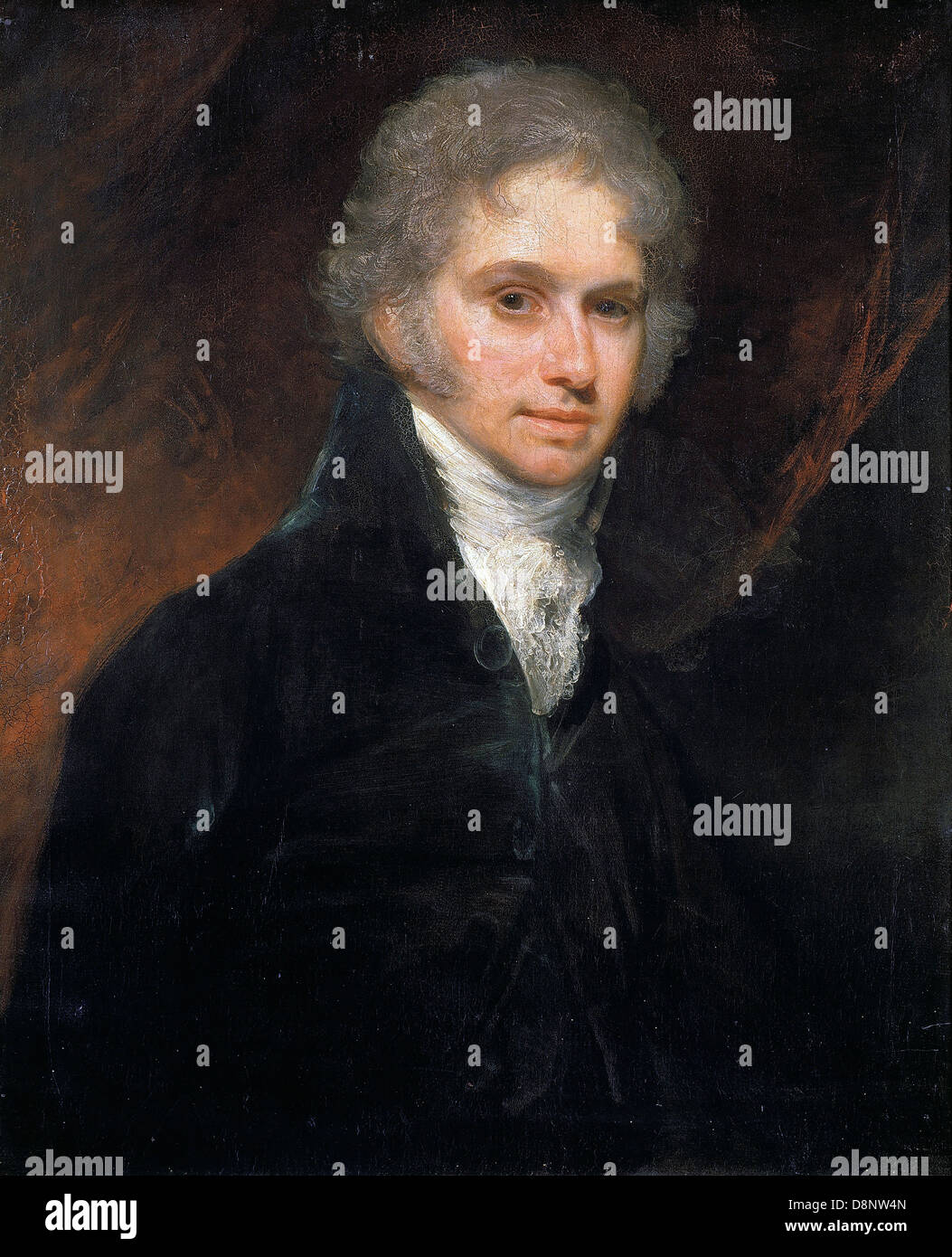 Sir William Beechey, Charles Small Pybus. Circa 1790s. Oil on canvas. Dulwich Picture Gallery, London. Stock Photo