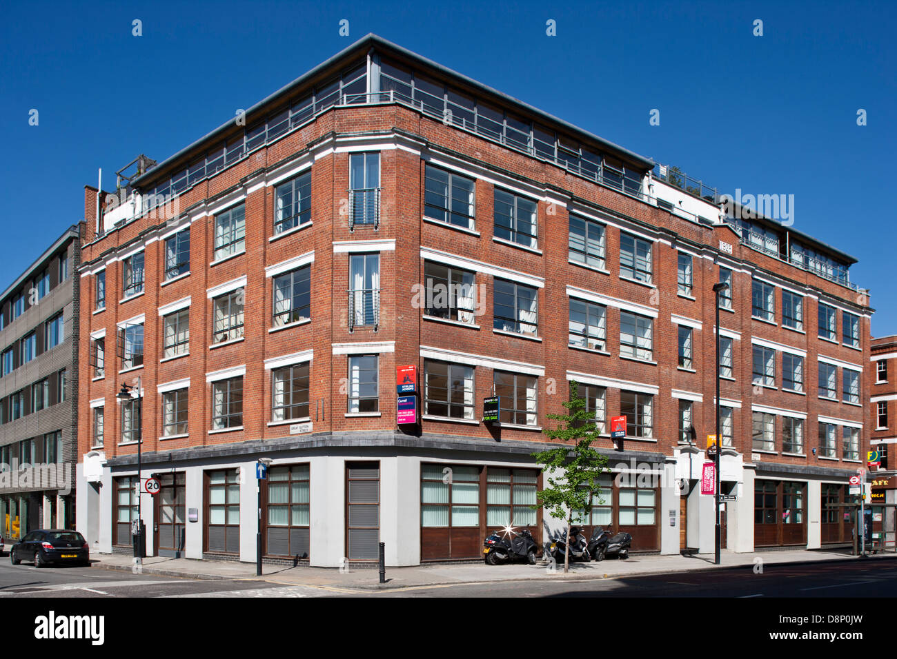 The Roof Gardens Goswell Road London EC1 Stock Photo Alamy