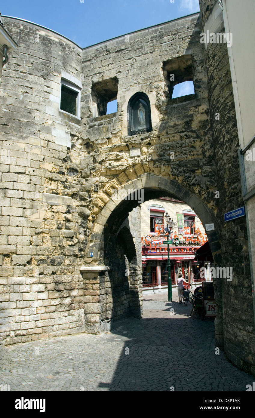 NETHERLANDS. SOUTH LIMBURG; VALKENBURG; THE GRENDEL GATE Stock Photo