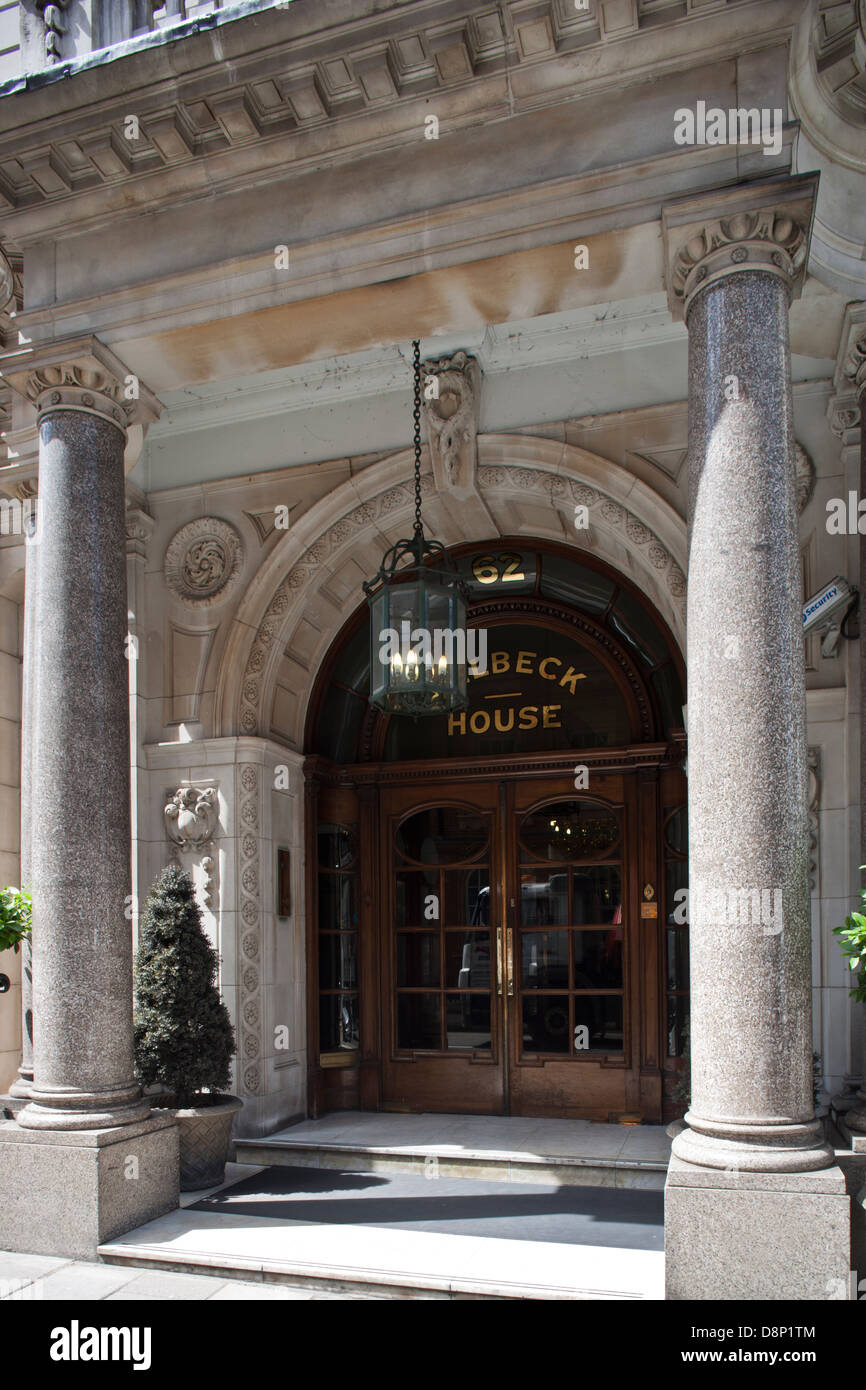 Welbeck House Welbeck Street London W1 Stock Photo
