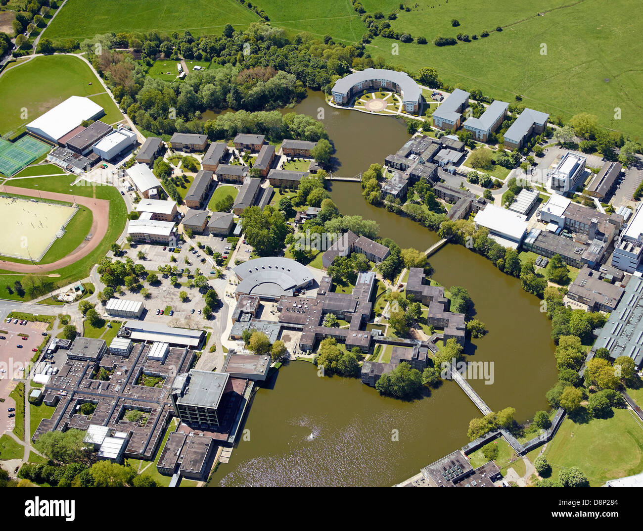 York University main Campus, North Yorkshire, Northern England Stock Photo