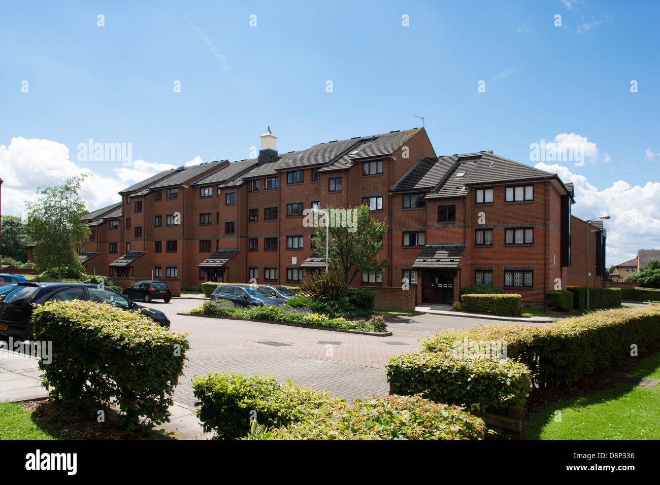 St Benedicts Close Tooting London Stock Photo