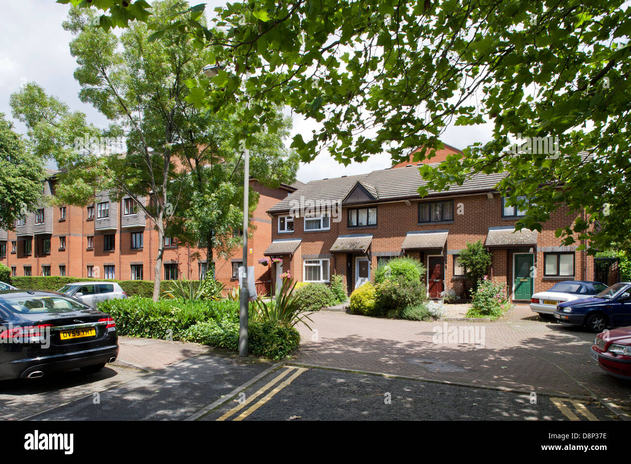 St Benedicts Close Tooting London Stock Photo Alamy