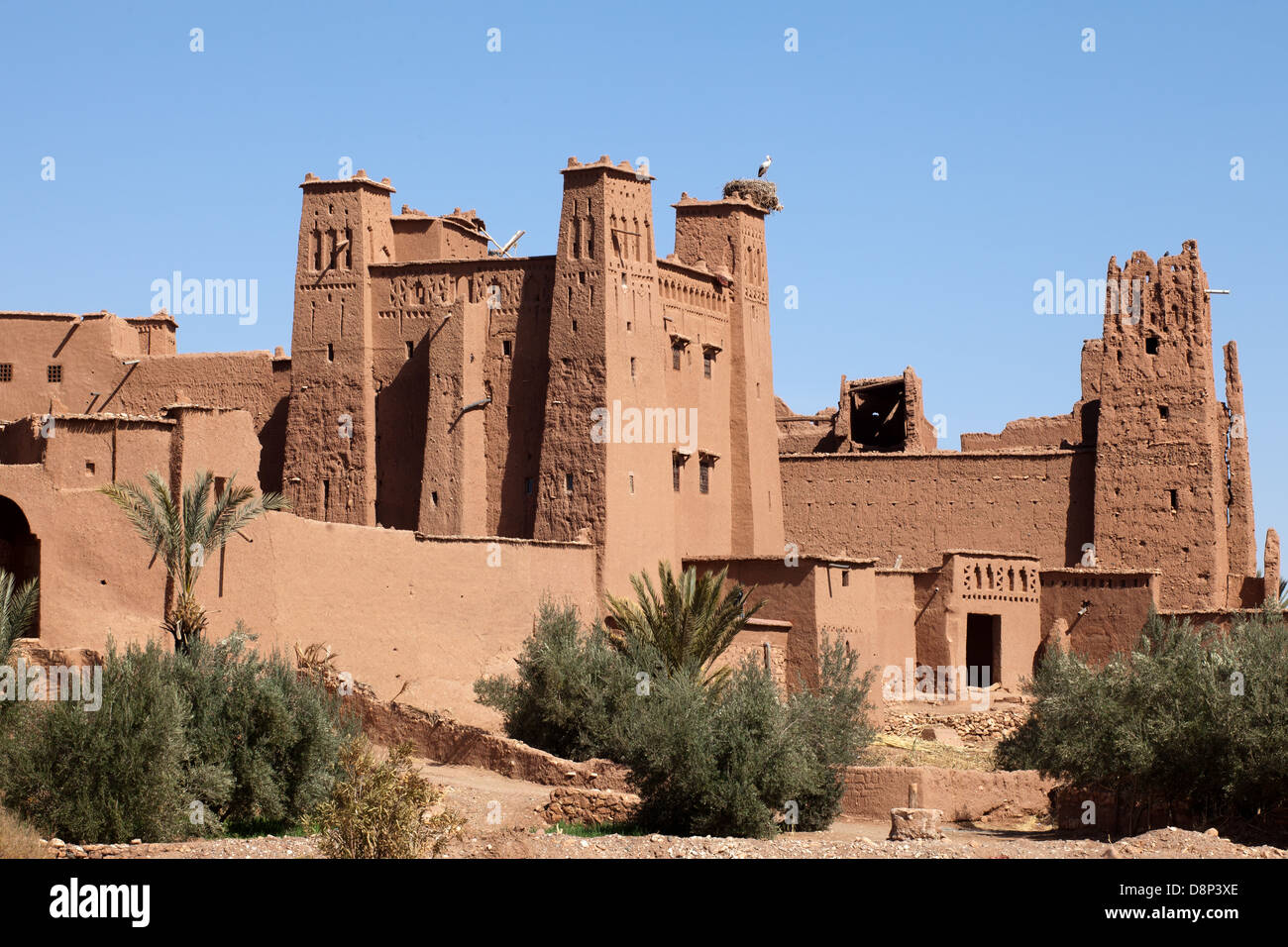 Kasbah of Ait Benhaddou Stock Photo