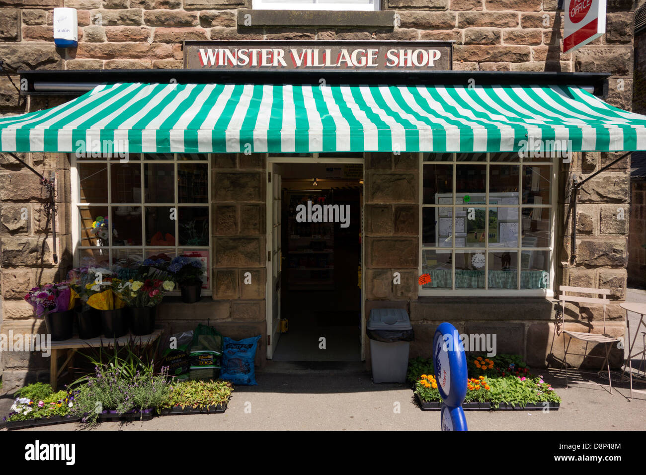 The community village shop in Winster, Derbyshire, England, U.K. Stock Photo