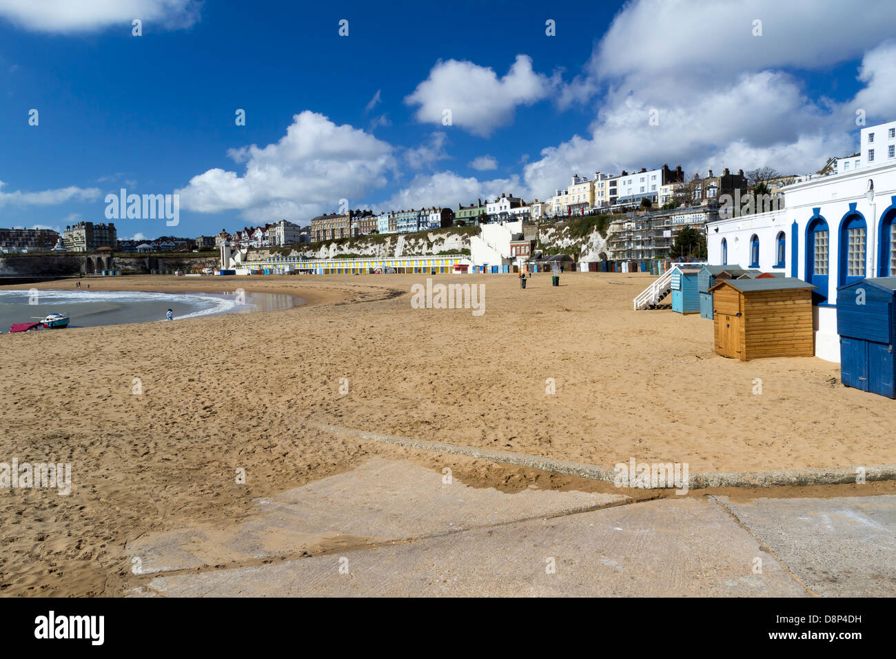 Viking Bay at Broadstairs, on the Isle of Kent England UK Stock