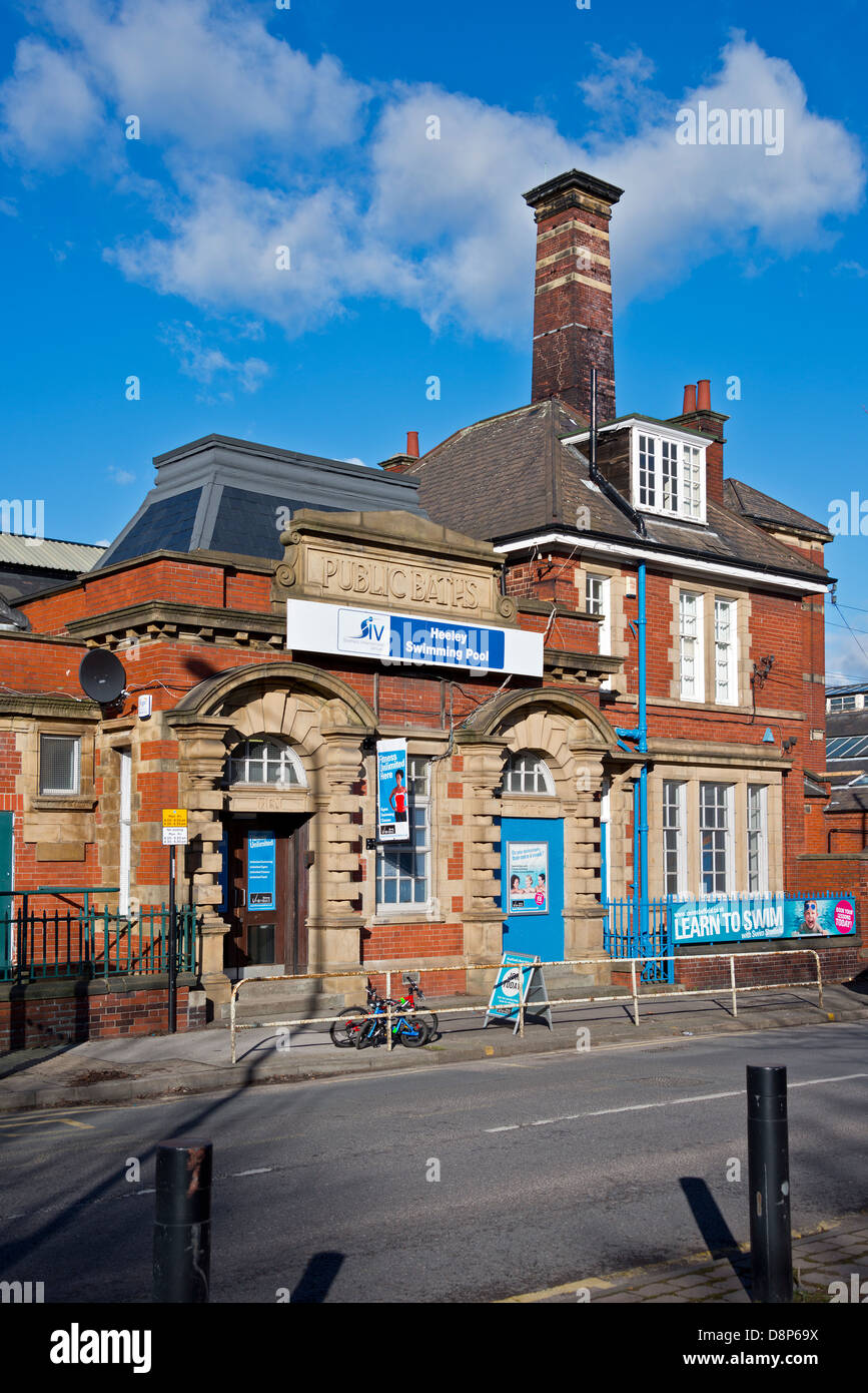 Heeley Swimming Baths, Broadfield Road, Sheffield Stock Photo 57036278