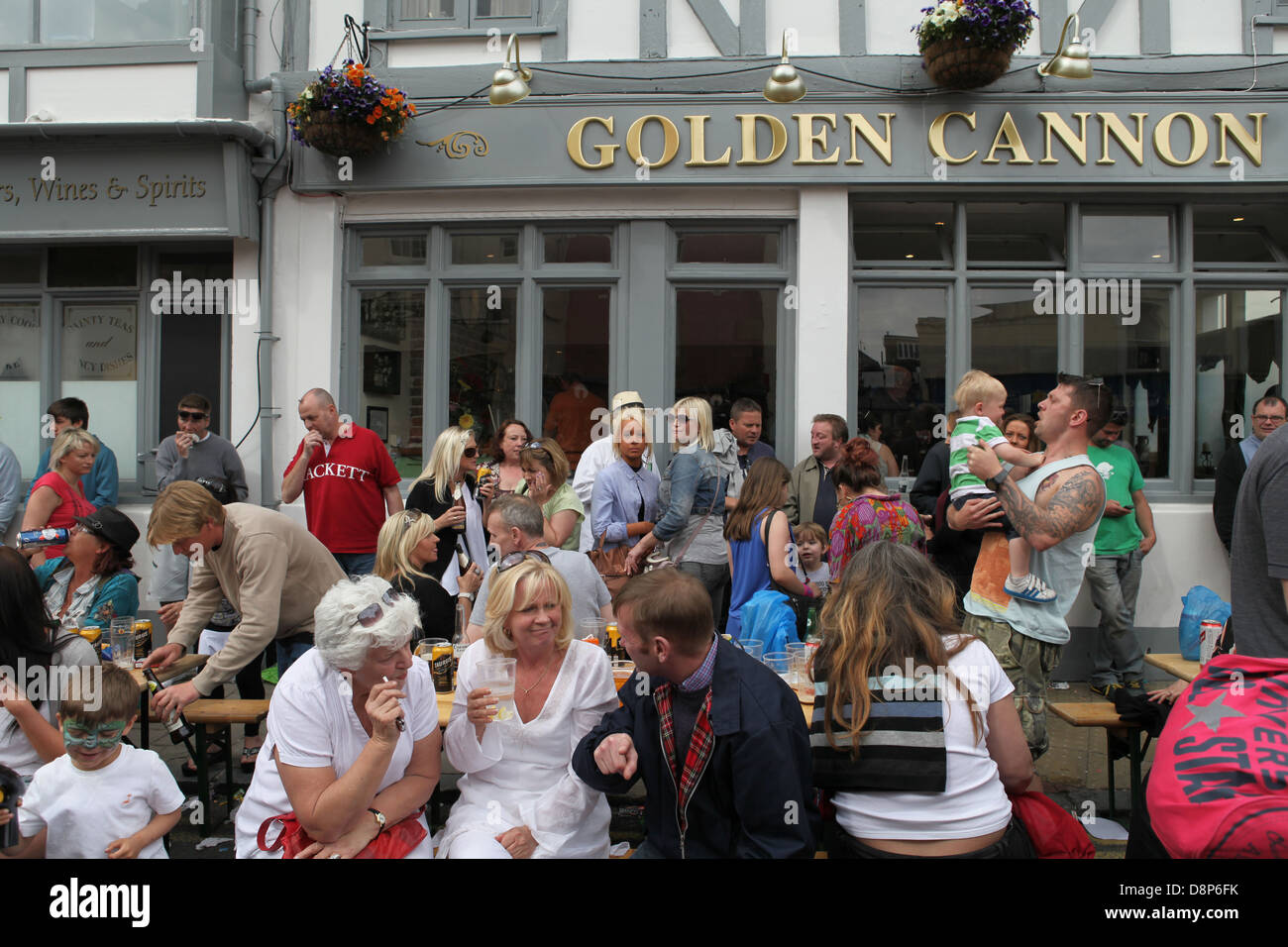 Golden Cannon pub, Kemp Town, Brighton Stock Photo