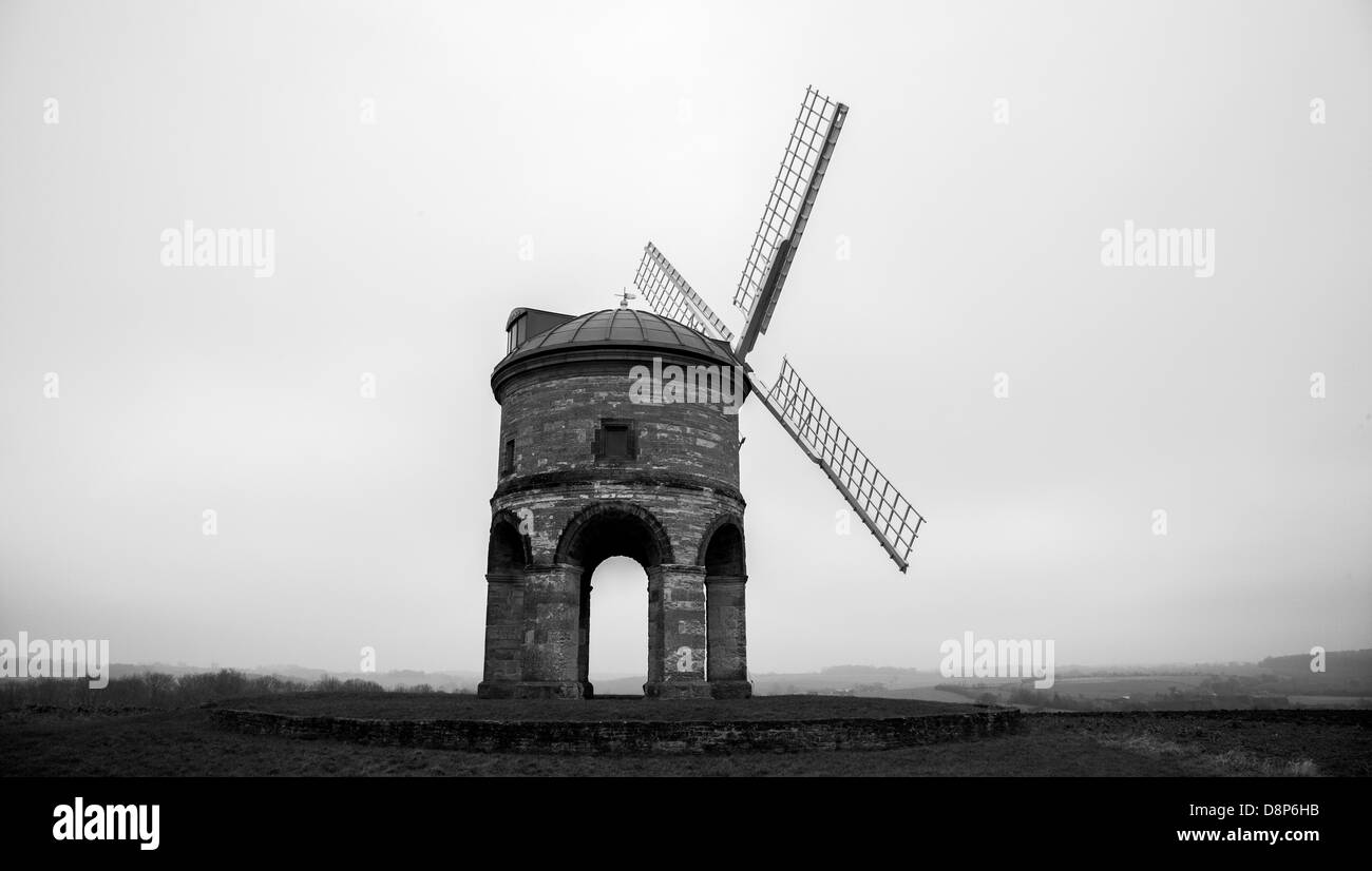 Chesterton Windmill in Warwickshire Stock Photo