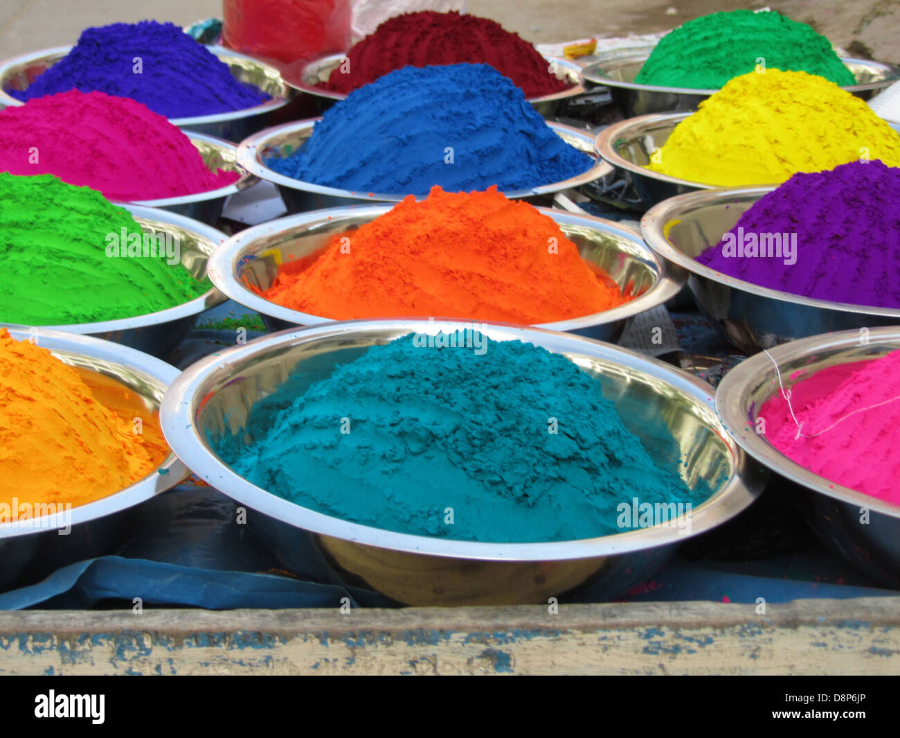 color chalk india colorful color Stock Photo Alamy