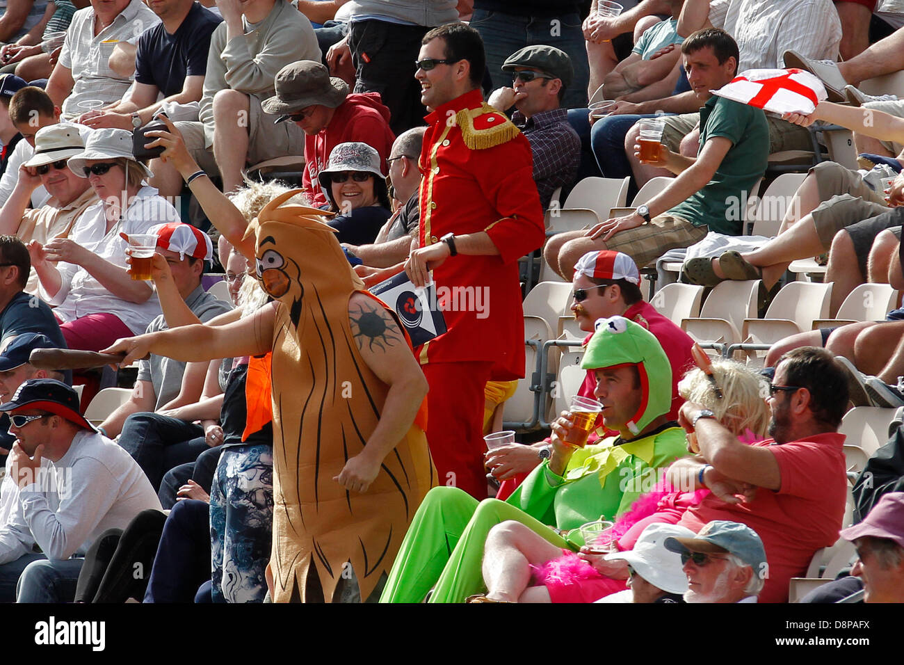 Cricket fans fancy dress hires stock photography and images Alamy