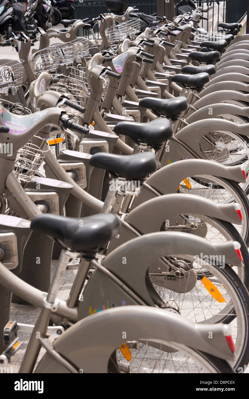 "Boris Bikes" (Velibs) in Paris, France Stock Photo Alamy