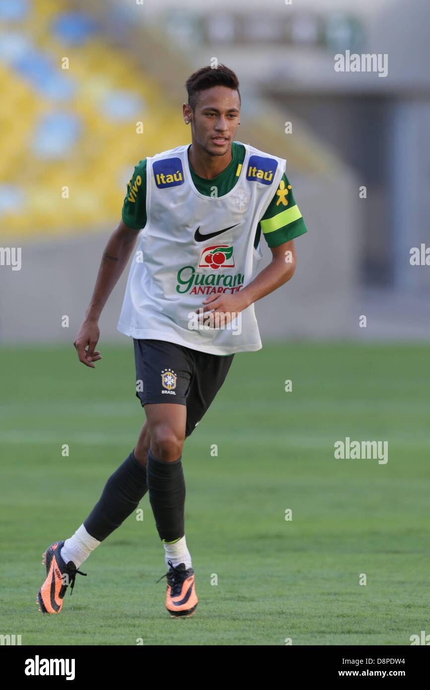 01.06.2013. Rio de Janeiro, Brazil. Neymar training for the