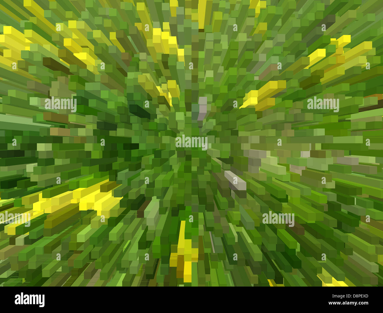Unusual yellow and green background in the space Stock Photo - Alamy