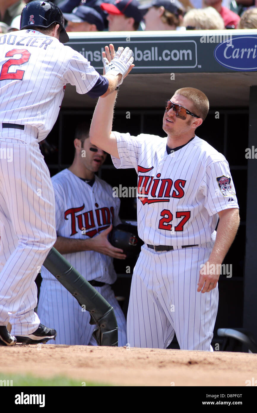 Minneapolis, Minnesota, USA. 2nd June 2013. Minnesota Twins second