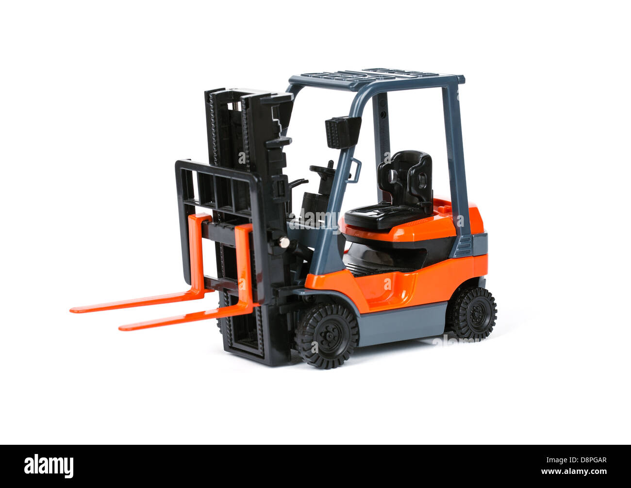 Loader isolated on a white background Stock Photo - Alamy