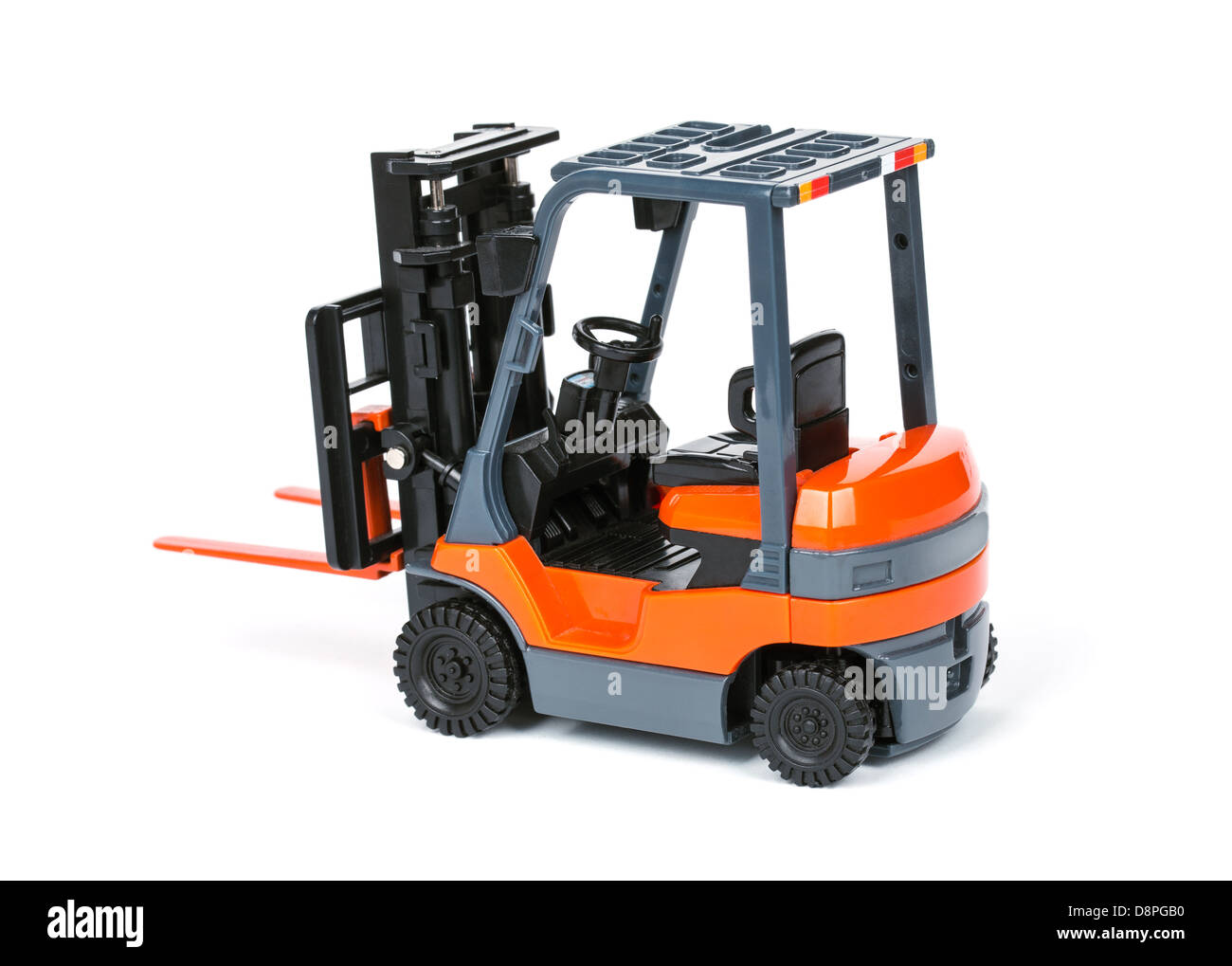Loader isolated on a white background Stock Photo - Alamy