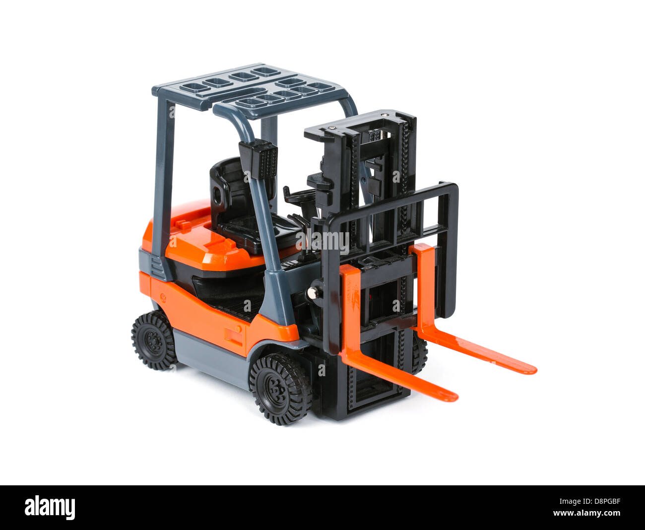 Loader isolated on a white background Stock Photo - Alamy