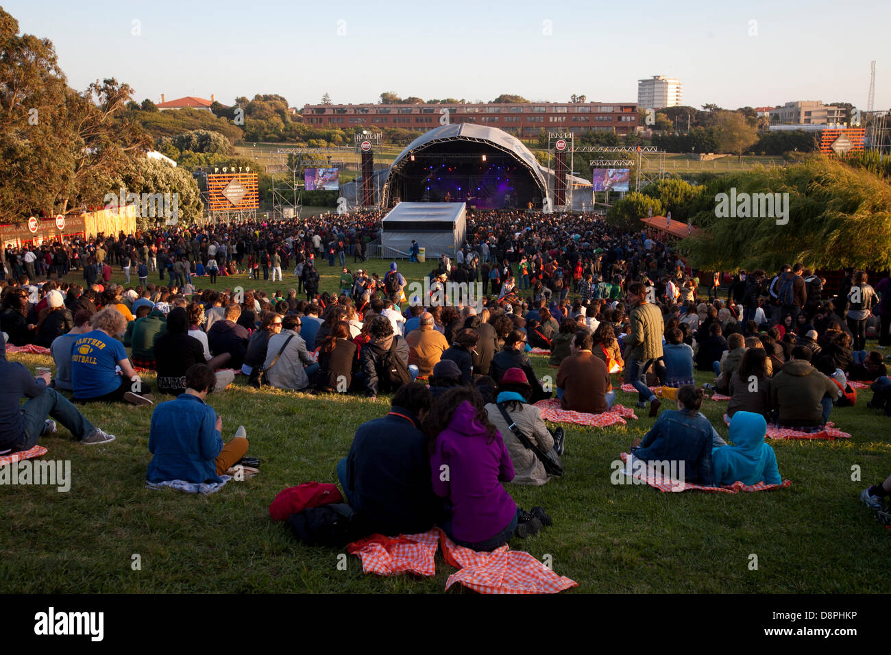 Super Bock stage at Optimus Primavera Sound Festival, in Porto, Portugal  Stock Photo - Alamy